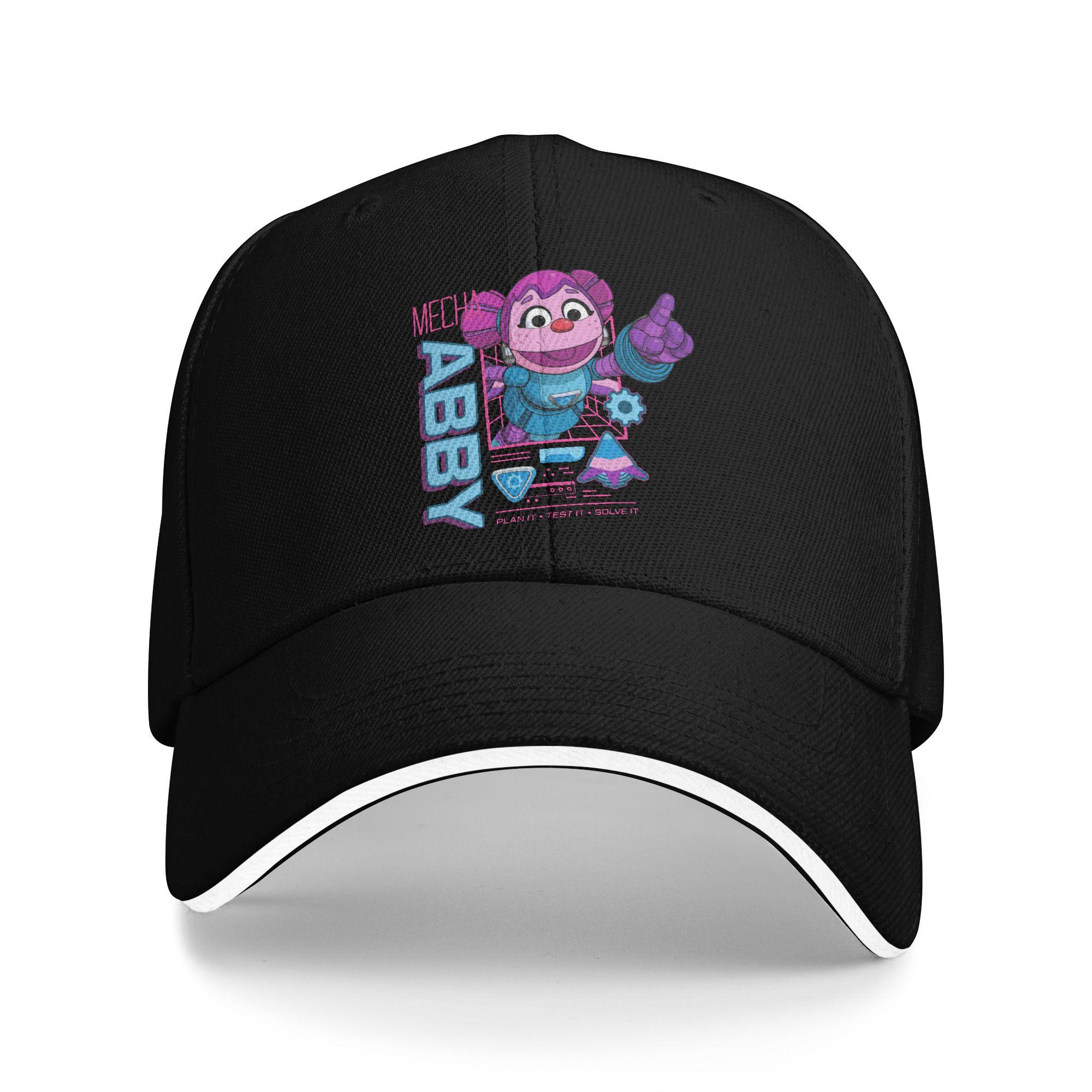 Cookie Monster Sesames Baseball Caps Retro Cartoon Sandwich Hat Unisex Adjustable Dad Hat Sport One Size