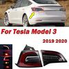 For Tesla Model 3 2017-2020 Asian And European Version Car Rear Tail Light Brake Light Fog Lamp Turn Signal Reversing