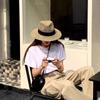 2025 New Men's Women's Wide-brimmed Seaweed Sun Hat Jazz Spring Summer Straw Hat Simple Fashion Topper Sunscreen Sunshade Hat