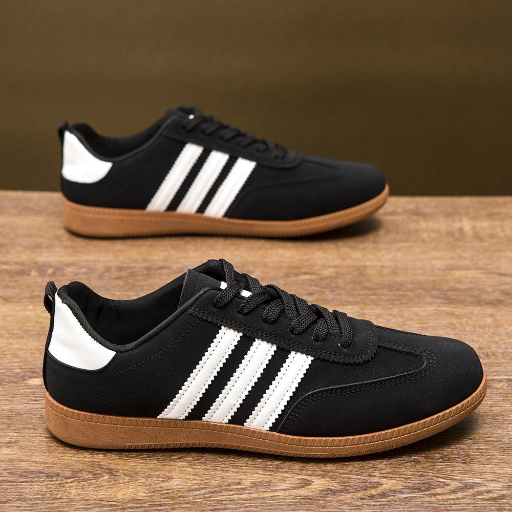 Men's Shoes Autumn New Retro Trend Fashion Trend Flat Baseplate Shoes Soft Sole Casual Shoes Men