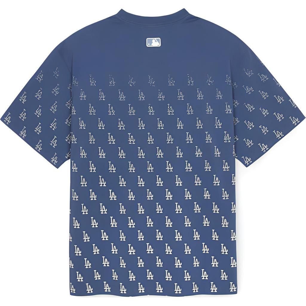 New MLB T Shirts Men's Blue 3ATSM2053-07INS