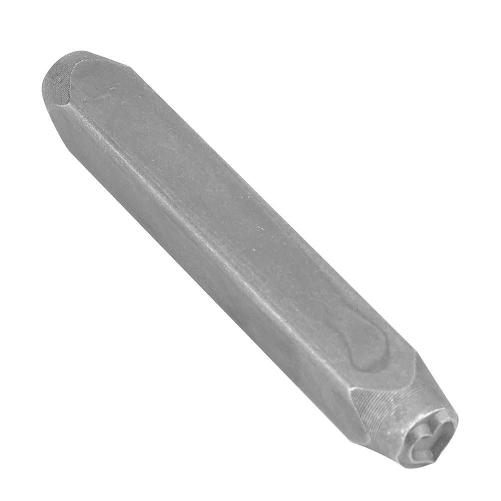 CR V Stål Stålstämpel Formad Metallstansstämpel för Anpassning av Stål Läder (Hjärta)