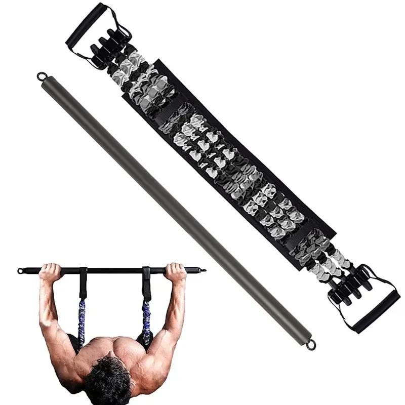 Portable Arm Extender Bench Press Pull Rope Home Gym Resistance Training Fitness Exercise Equipment Push-up Resistance Band 1PCS