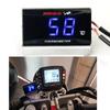 Motorcycle Water Temperature Gauge Mini Temp Meter Backlight Led Display General Modification Accessories