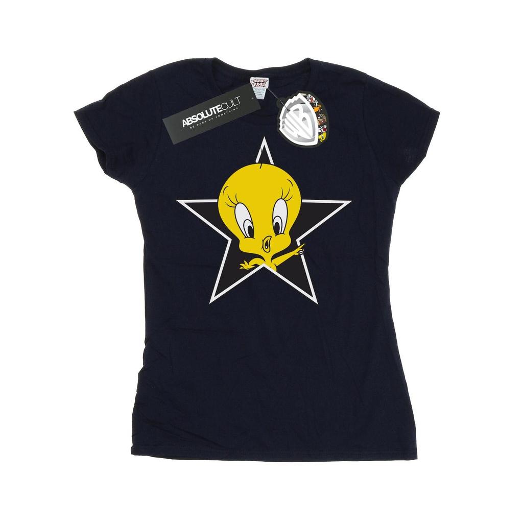 Looney Tunes Womens/Ladies Tweety Pie Star Cotton T-Shirt
