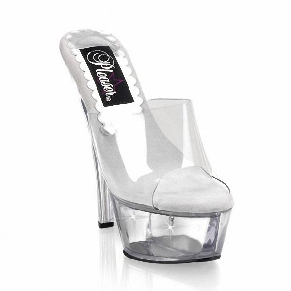 Women's 15CM high heels, crystal light shoes, cool slippers with lights, women's slippers