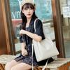 Large-capacity Single-shoulder Bag, College Student Class Bag, Female Artistic Crossbody Tote Bag