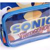 Sonic Kids Backpack with 1 Zipper 30x25x12cm Lightweight Durable School Bag for Boys Girls
