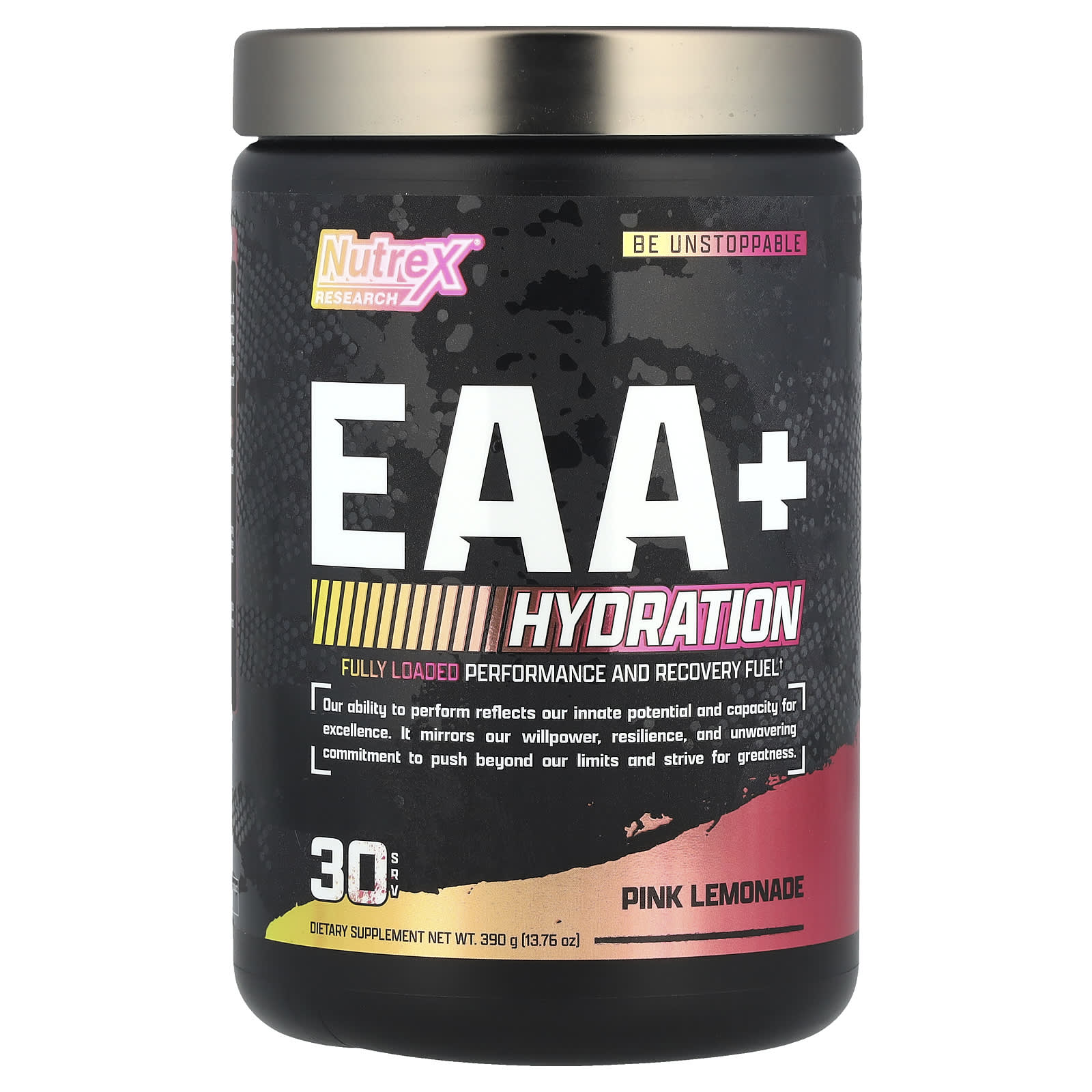 

Eaa + Hydration, Pink Lemonade, 390G(13.76Oz)