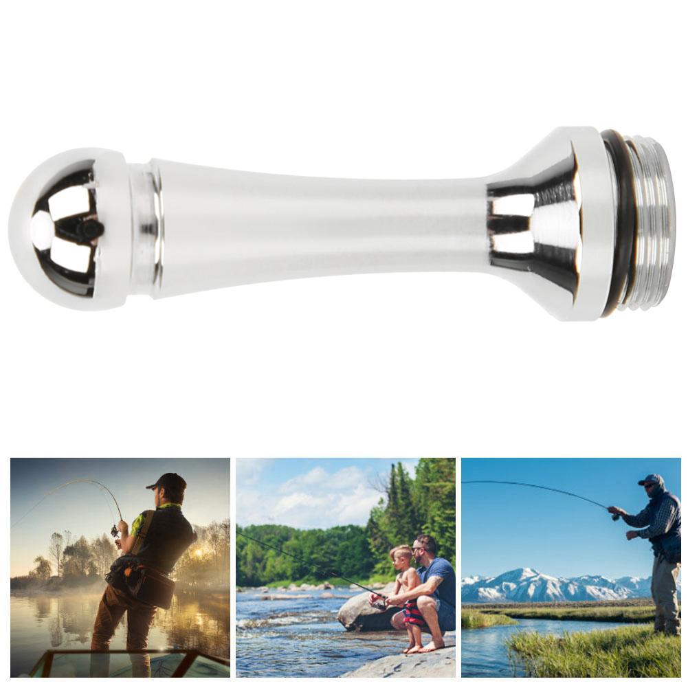 Spinning Reel Anti Collision Balance Bar Fishing Wheel Conversion Lure Accessory(silver )