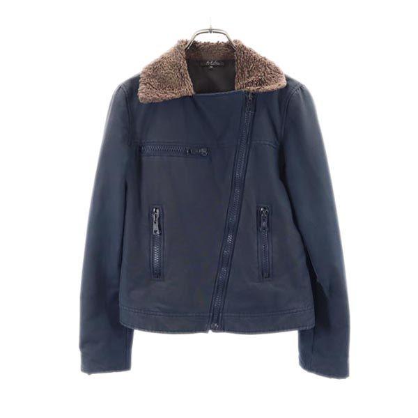 A.P.C. Made in France Riders jacket 38 Navy Women Used