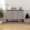 VidaXL Buffet Concrete Grey 97x31x75 Cm Chipboard
