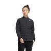 Adidas Contrast Color Brand Logo Printed Golf Sports Down Jacket Women Jacket Black HG1705
