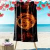 AFC Ajax Print Beach Towel, Large Soft Quick Dry Towel for Beach Camping Swimming
