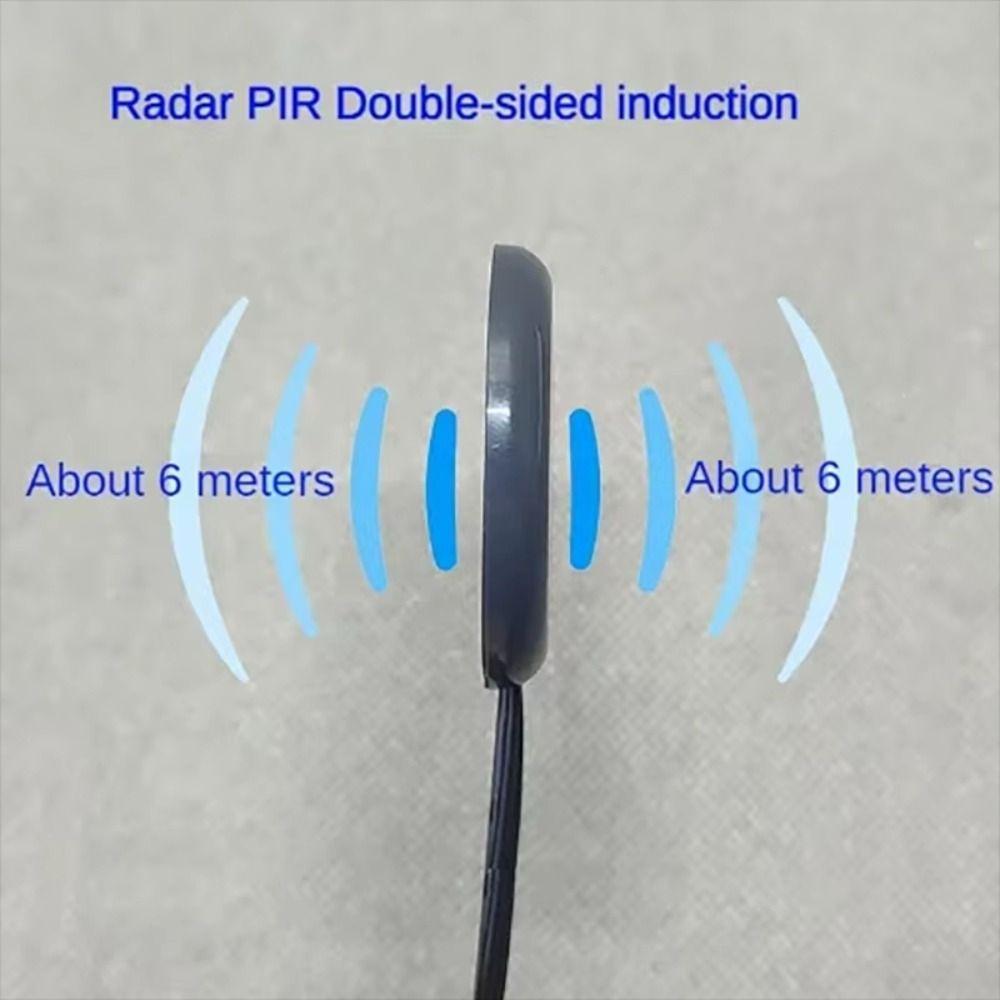 Hidden Install Hand Sweep Dimmer DC 12V-24V 5V Radar PIR Motion Sensor Switch  Home Automation