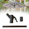 Outdoor Yard For Deck Picnic Garden Accessories Holder For Patio Umbrella Lifting Handle Heavy Duty Attachment Parasol Mount