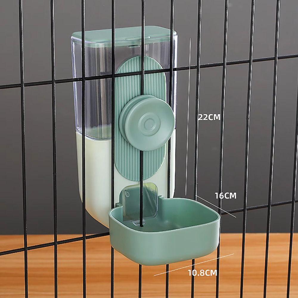 Waterer Automatic Pet Food Water Bottle Cage Hanging Gravity Feeding Cat Feeder Drinking Convenient Dog Feeding Bowl for Puppy