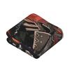 Diluc Genshin Impact Game Blanket Flannel Spring Autumn Multi-function Super Soft Throw Blanket for Home Car Plush Thin Quilt