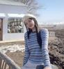 2025 Autumn Striped Colorblock Wool-Knit Slim Sweater for Women