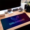 1pc Large Gaming Mouse Pad, UV Reactive Non-Slip Desk Mat, Washable PolyesterValorant, Neon, Special Warfare HeroesComputer Pad with Vibrant