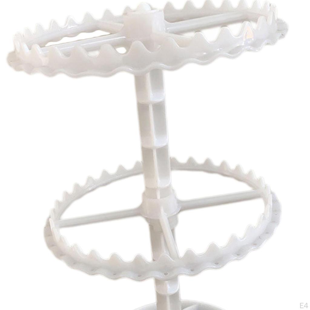 Earring Organizer Holder,Rotating Hanging Rack,Jewelry Display Stand,Storage Rack for Necklace
