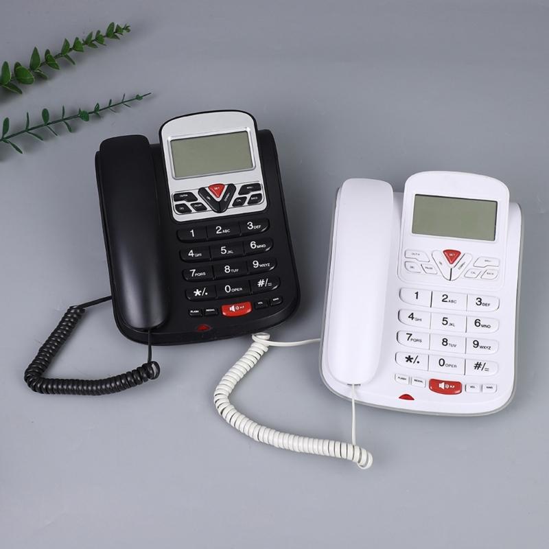 L-51 Fixed Landline Phone Desktop Telephone Caller Identification Energy Saving for Corporate Offices and Hospitality