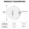 Haozee Ewelink Zigbee 3.0 Temperature And Humidity Sensor Remote Monitor Battery Powered Work With Alexa Google Home
