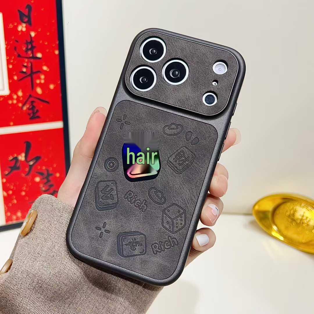 

Guochao Mahjong Cai Wealth Design iPhone 17 Pro Max Case iPhone 15