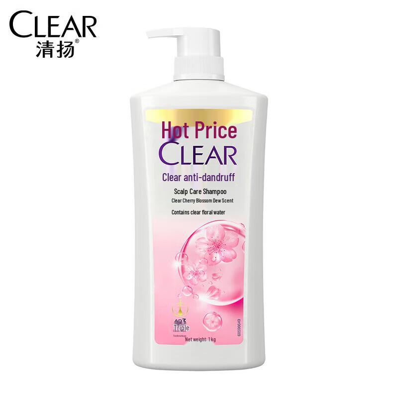 Clear Anti-Dandruff Cherry Blossom Shampoo