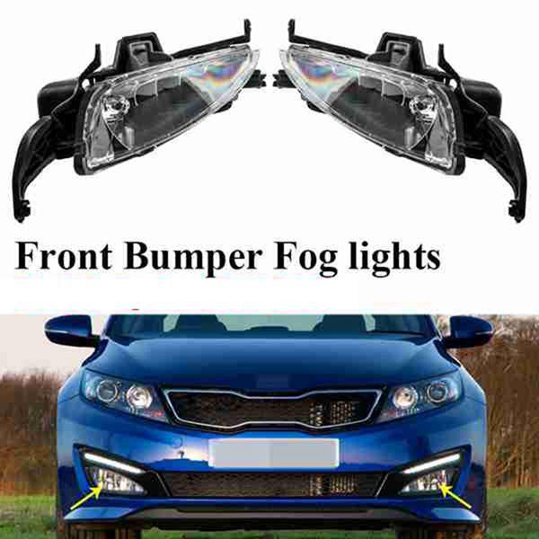 Ein Paar Nebelscheinwerfer-Baugruppe für Kia K5 (2010-2013)