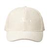 Customize Corduroy Baseball Cap Men Women Fishing Theme Adjustable Dad Cap for Anglers Outdoor Sport Hat with Lure Hook Design