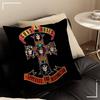 Rock Music Band G-Guns N Roses Decorative Room Aesthetics Pillow Case Home Decor Bedroom Sofa Bed Couch Pillow Cover 45X45