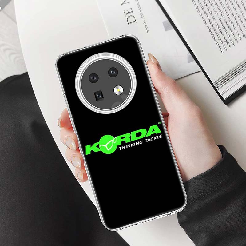 

Korda Fishing Tackle Phone Case For Redmi 12 13C 12C 15C 15 9 Power 10 Prime+ 10C 10A 9T 9C 9i 9AT 9A Sport A5 K50 K30 60 Ultra Huawei P30 Pro
