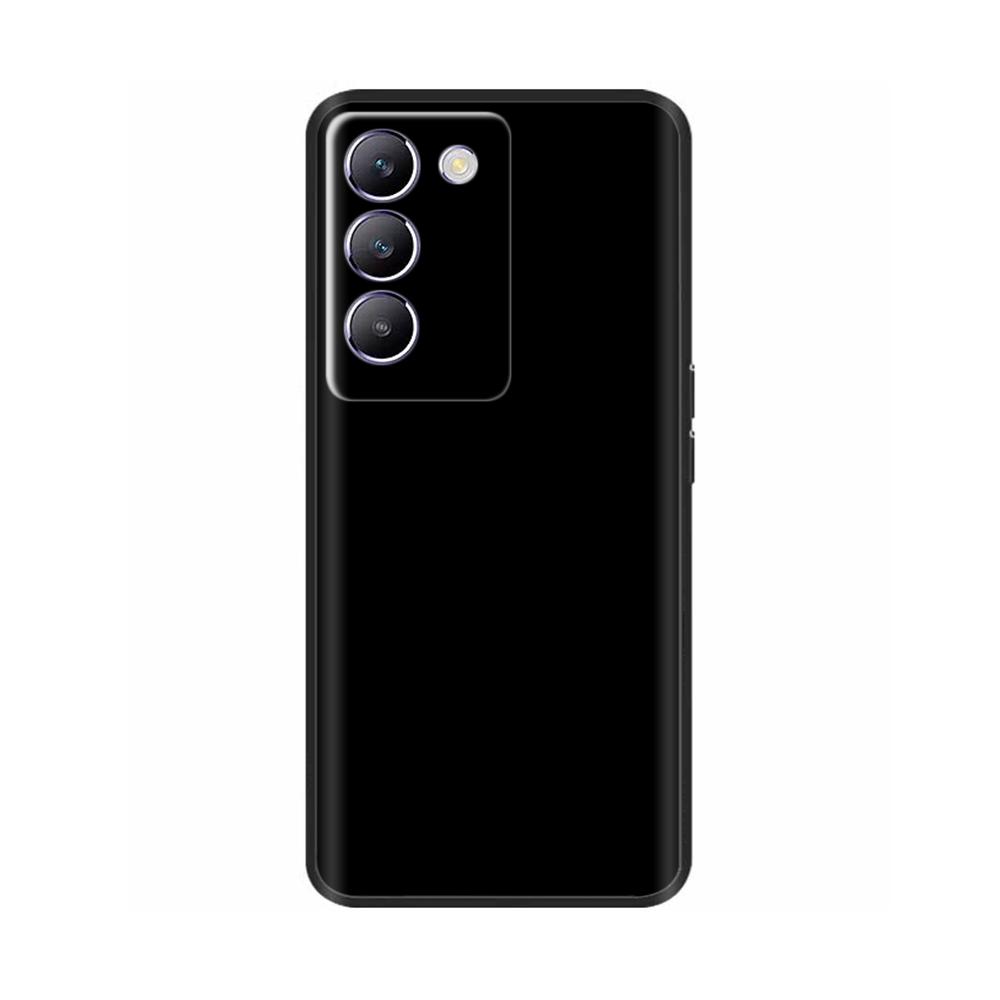

Для vivo V40 SE Чехол V40SE 5G Черный Силикон Мягкая Задняя Крышка Для vivo V40 V30 SE Y100 Y200E Чехлы для Телефона Защитный Чехол Para Vivo V30 SE