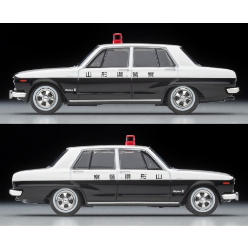 Tomytec Tomica Limited Vintage LV-214a Nissan Skyline 2000 GT Patrol Car (Yamagata Prefectural Police) 1971 Model, Completed Model, 332886