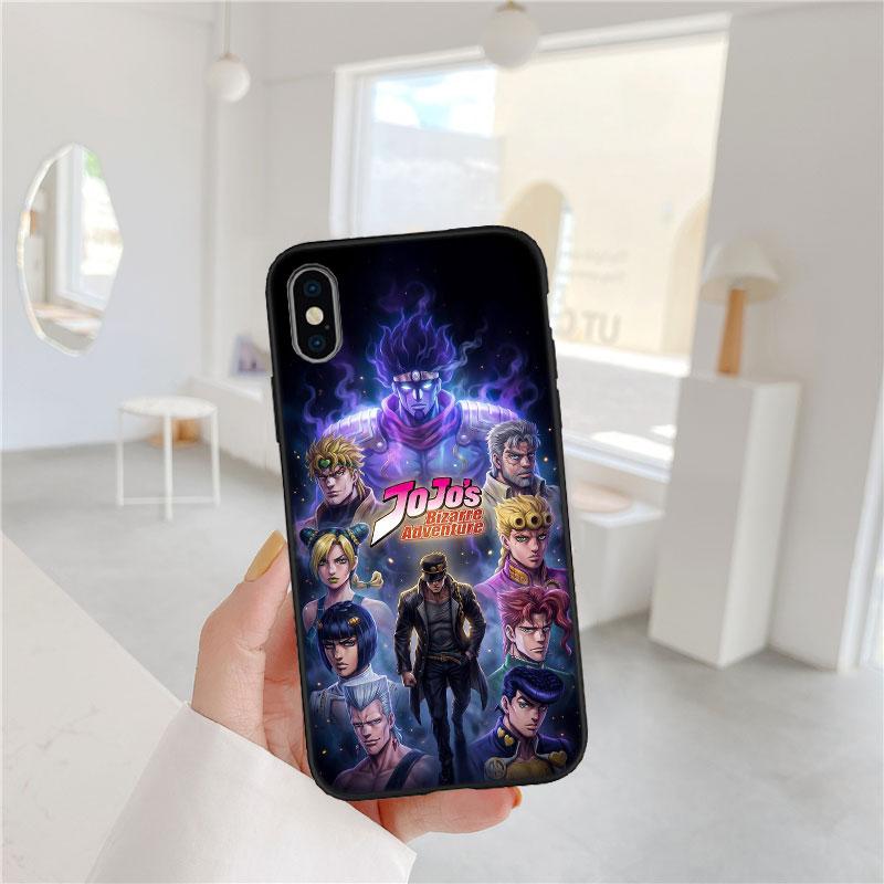 

LO56 JoJos Bizarre Adventure Soft Shell Phone Case for Xiaomi Xiaomi Poco M4 M5 M6 M7 X3 X6 X7 F8 Ultra Pro GT NFC Poco X6