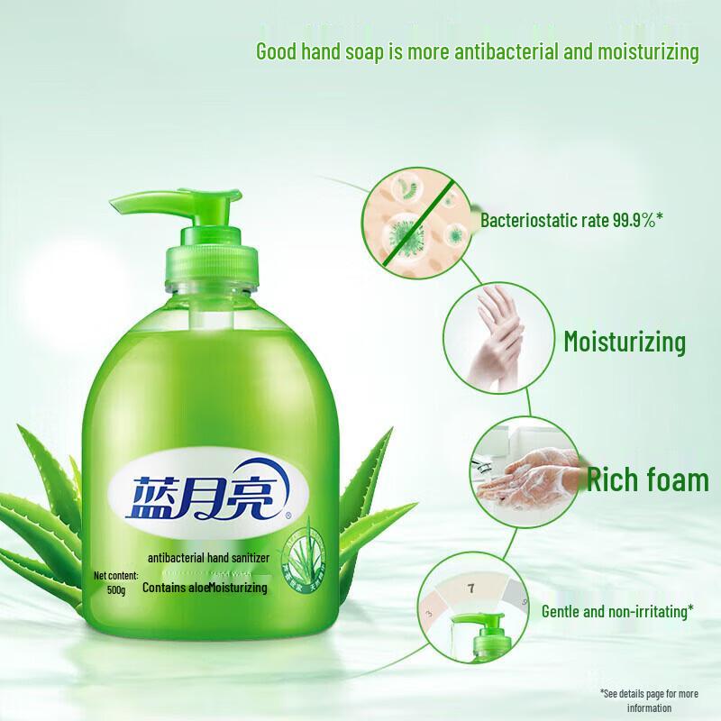 Blue Moon Aloe Vera Antibacterial Hand Soap Set