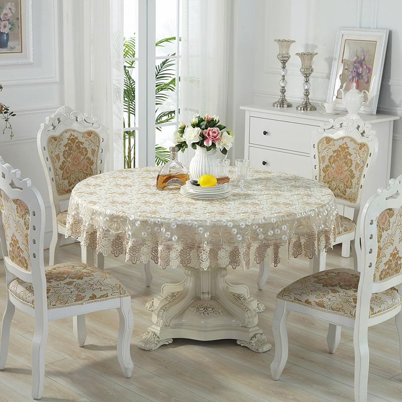 Table Cloth Glass Yarn Europe Embroidered Tablecloth Table Juppe Dining Table Cover Dandelion Lace Tv Cabinet Shoe Dust Cover