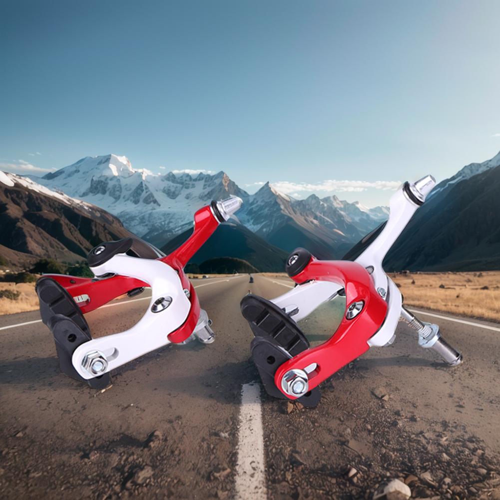 Aluminum Alloy Road Bike C Brake Calipers Front and Rear C Caliper Brake for Fixed Gear Bikes Road Bikes Bike Accessories