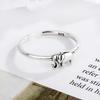 925 Sterling Silver Vintage Elephant Charm Finger Ring For Women Girls Party Jewelry Accessories Jz342