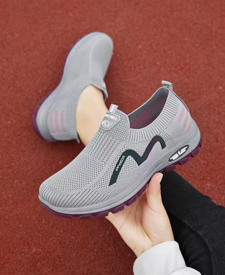 Spring new soft-soled shoes women's versatile breathable women's shoes daily casual mother shoes