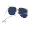 Dior Fashion Trend Alloy Round Frame Sunglasses Women sunglasses Silver DIORSTELLAIRE6-202084J5G61A9