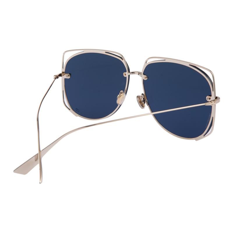 Dior Fashion Trend Alloy Round Frame Sunglasses Women sunglasses Silver DIORSTELLAIRE6-202084J5G61A9