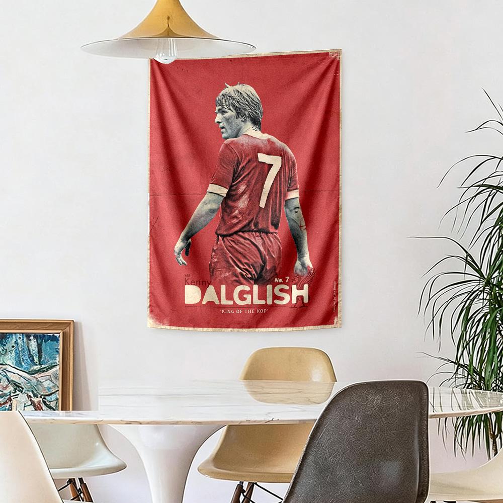 Liverpool Football Club Wanddecoratie Wandkleed Kunst Voor Huisdier Herdenking Verjaardag Bruiloft Feest Achtergrond Familiegift