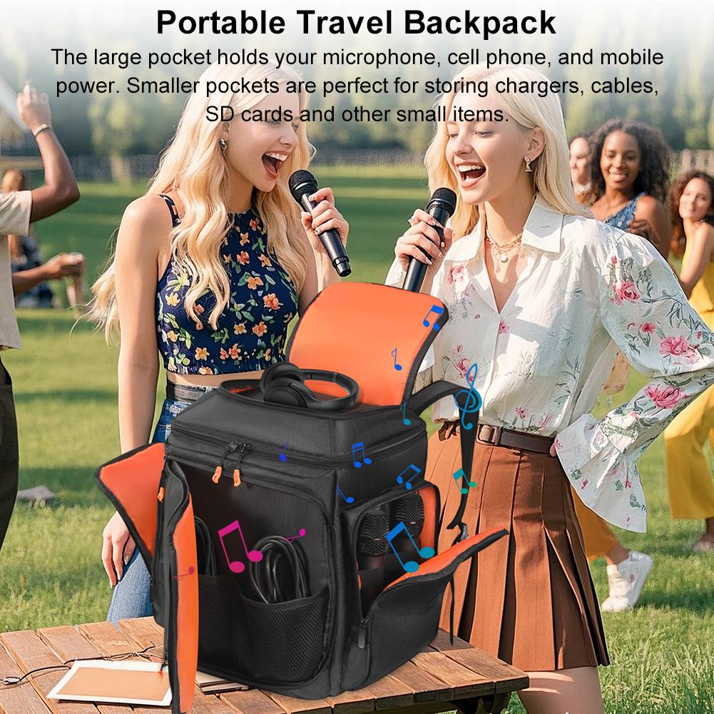For Bose S1 Pro/Pro+ Wireless Speaker Storage Bag Multi-Function Travel Audio Carrying Backpack Large-Capacity Audio Accessories