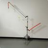 Compact Badminton Training Device Height Adjustable Shuttlecock Feeder for Home