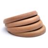 Wooden Round Serving Plate  Eco-friendly Reusable Snack Tray Dinner  Plates Natural Fruit Dessert Kitchen Tableware