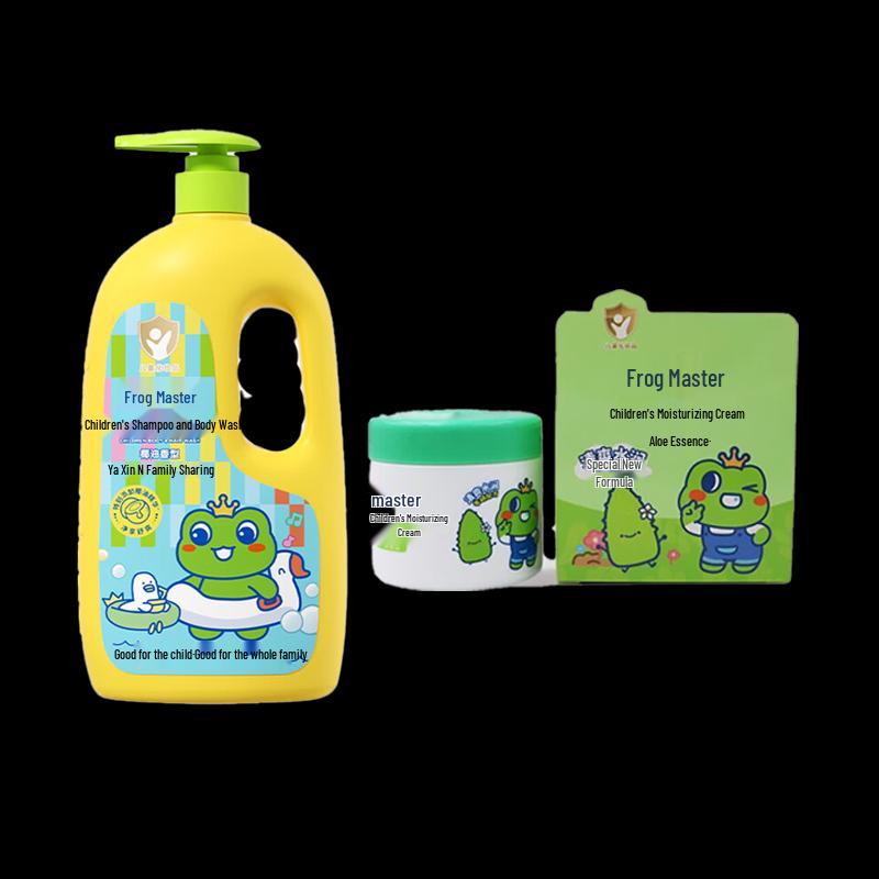 Frog Prince Coconut Oil Shampoo & Shower Gel with Aloe Moisturizer Set