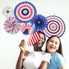 Us National Day Independence Day Party Decorative Paper Flower Captain Birthday Flag Spot Customization