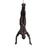 Unique Climbing Man Wall Sculptures European Style Abstract Character Pendant  Home Decor